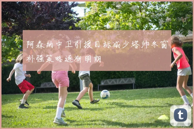 阿森纳中卫引援目标减少塔帅冬窗补强策略逐渐明朗